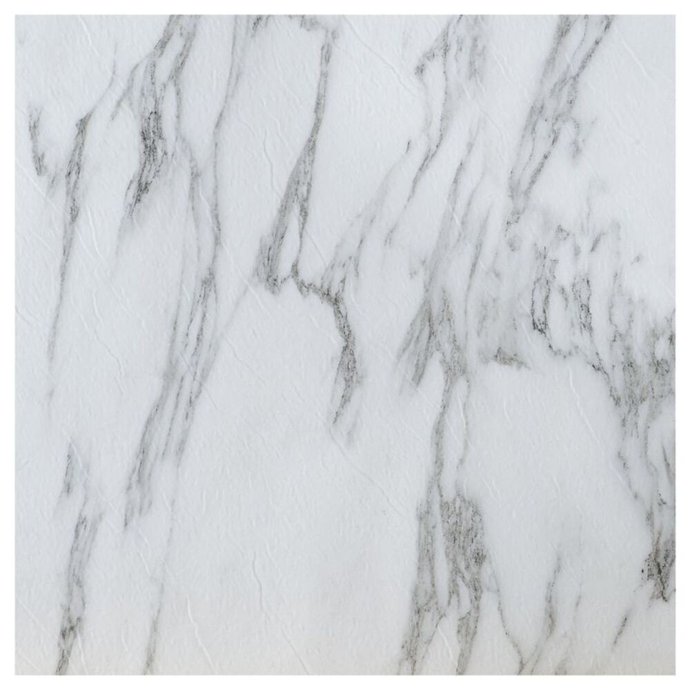 Mosaico Clasico Bianco Marble 12x12 Self Adhesive Vinyl Floor Tile - 20 Tiles/20